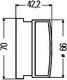 Hella 8RA 009 001-031 Рефлектор фонаря габаритов - 2