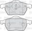 Valeo 598483 Колодки тормозные дисковые | перед | - 2