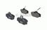 Bosch 0 986 424 033 Колодки тормозные дисковые | перед | - 1