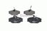 Bosch 0 986 424 033 Колодки тормозные дисковые | перед | - 3