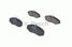 Bosch 0 986 424 204 Колодки тормозные дисковые | перед | - 1