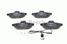 Bosch 0 986 424 379 Колодки тормозные дисковые | перед | - 3