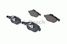 Bosch 0 986 424 507 Колодки тормозные дисковые | перед | - 1