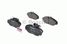 Bosch 0 986 424 556 Колодки тормозные дисковые | перед | - 1