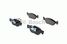 Bosch 0 986 424 593 Колодки тормозные дисковые | перед | - 1