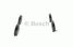 Bosch 0 986 460 975 Колодки тормозные дисковые | перед | - 4