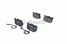 Bosch 0 986 460 983 Колодки тормозные дисковые | перед | - 1