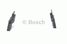 Bosch 0 986 490 260 Колодки тормозные дисковые | зад | - 6