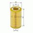 Bosch 1 457 429 194 Фильтр масляный (вставка) - 1
