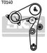 SKF VKMC 02179 Насос водяной + комплект ремня ГРМ  - 1