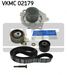 SKF VKMC 02179 Насос водяной + комплект ремня ГРМ  - 2