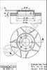 Brembo 09.3090.75 Диск тормозной Max | перед | - 1