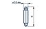 Narva 17175 Лампа C5W 12V sv8,5 t11x28 - 1