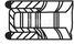 Mahle 013 37 N2 Комплект поршневых колец - 1