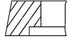 Mahle 009 50 N1 Комплект поршневых колец - 2