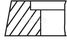 Mahle 061 34 N0 Комплект поршневых колец - 2