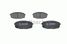 Bosch 0 986 424 811 Колодки тормозные дисковые | перед | - 5