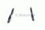 Bosch 0 986 424 815 Колодки тормозные дисковые | перед | - 6