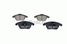 Bosch 0 986 424 825 Колодки тормозные дисковые | перед | - 3