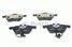 Bosch 0 986 494 050 Колодки тормозные дисковые | перед | - 2