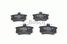 Bosch 0 986 494 059 Колодки тормозные дисковые | зад | - 2