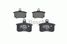 Bosch 0 986 494 059 Колодки тормозные дисковые | зад | - 5