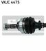 SKF VKJC 4475 Полуось | перед прав | - 2