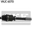 SKF VKJC 6070 Полуось | перед прав | - 3