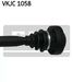 SKF VKJC1058 Вал приводной в сборе - 3