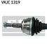 SKF VKJC 1319 Полуось | перед лев | - 2