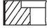 Mahle 030 48 N2 Комплект поршневых колец - 3