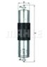 Knecht KL 473 Фильтр топливный - 1