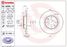 Brembo 08.A268.10 Диск тормозной Standard | перед | - 1