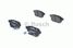 Bosch 0 986 494 255 Колодки тормозные дисковые | зад | - 1