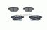 Bosch 0 986 494 255 Колодки тормозные дисковые | зад | - 3