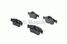 Bosch 0 986 494 256 Колодки тормозные дисковые | зад | - 1