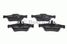 Bosch 0 986 494 256 Колодки тормозные дисковые | зад | - 2