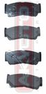 Akyoto AKD-0797 Колодки тормозные дисковые задние - 1