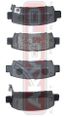 Akyoto AKD-1171 Колодки тормозные дисковые задние - 1