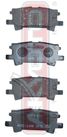 Akyoto AKDC-1498 Колодки тормозные дисковые задние керамические - 1