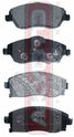 Akyoto AKD-0361 Колодки тормозные дисковые передние - 1
