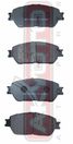 Akyoto AKD-08030 Колодки тормозные дисковые передние - 1