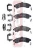 Akyoto AKD-0882 Колодки тормозные дисковые передние - 1