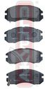 Akyoto AKD-1111 Колодки тормозные дисковые передние - 1