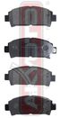 Akyoto AKD-1156 Колодки тормозные дисковые передние - 1