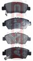 Akyoto AKD-1158 Колодки тормозные дисковые передние - 1