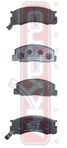 Akyoto AKD-1273 Колодки тормозные дисковые передние - 1