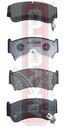 Akyoto AKD-1289 Колодки тормозные дисковые передние - 1