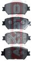 Akyoto AKD-1479 Колодки тормозные дисковые передние - 1