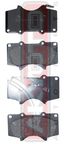 Akyoto AKD-1482 Колодки тормозные дисковые передние - 1